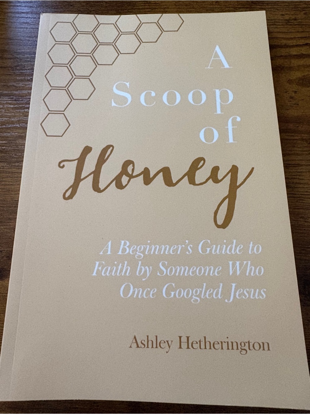 Book by Christian lifestyle blogger 'A Scoop of Honey'